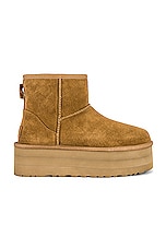 UGG Classic Mini Platform Boot in Chestnut, view 1, click to view large image.