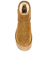 UGG Classic Mini Platform Boot in Chestnut, view 4, click to view large image.