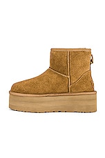 UGG Classic Mini Platform Boot in Chestnut, view 5, click to view large image.