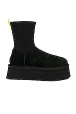 UGG Classic Dipper Boot in Black, view 1, click to view large image.