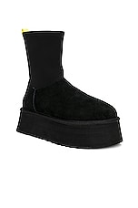 UGG Classic Dipper Boot in Black, view 2, click to view large image.