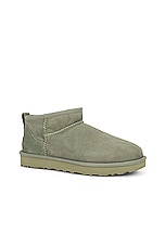 UGG Classic Ultra Mini Boot in Shaded Clover, view 2, click to view large image.