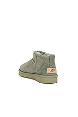 UGG Classic Ultra Mini Boot in Shaded Clover, view 3, click to view large image.
