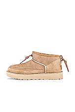 UGG Ultra Mini Crafted Regenerate Boot in Sand, view 5, click to view large image.