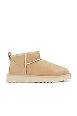UGG Classic Ultra Mini Boot in Sand, view 1, click to view large image.