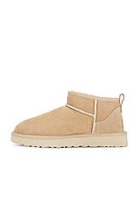 UGG Classic Ultra Mini Boot in Sand, view 5, click to view large image.
