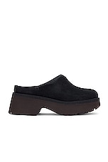 UGG New Heights Clog in Black, view 1, click to view large image.