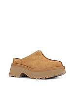 UGG New Heights Clog in Chestnut, view 2, click to view large image.