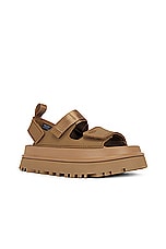 UGG Goldenglow Sandal in Bison Brown, view 2, click to view large image.