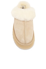 UGG Disquette Slipper in Sand, view 4, click to view large image.