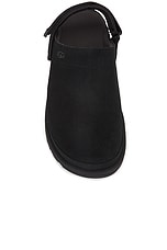 UGG Goldenstar Clog in Black, view 4, click to view large image.