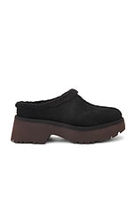 UGG New Heights Cozy Clog in Black, view 1, click to view large image.