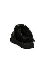 UGG Disquette Slipper in Black, view 3, click to view large image.