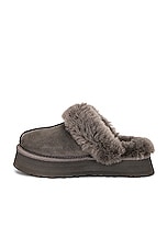 UGG Disquette Slipper in Charcoal, view 5, click to view large image.