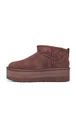 UGG Classic Ultra Mini Platform Boot in Burnt Cedar, view 5, click to view large image.