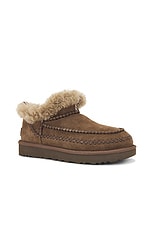 UGG Classic Ultra Mini Alpine Boot in Hickory, view 2, click to view large image.