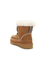 UGG Classic Mini Alpine Boot in Chestnut, view 3, click to view large image.