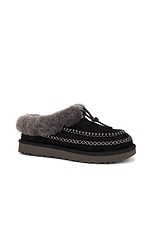 UGG Tasman Alpine Slipper in Black, view 2, click to view large image.