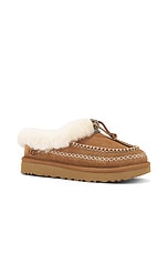 UGG Tasman Alpine Slipper in Chestnut, view 2, click to view large image.