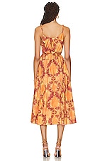 Ulla Johnson Valentina Dress in Red Topaz, view 3, click to view large image.