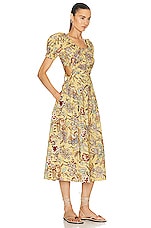 Ulla Johnson Golda Dress in Calla Lily, view 2, click to view large image.