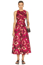 Ulla Johnson Othella Dress in Wild Rose, view 1, click to view large image.