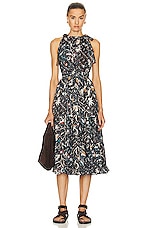 Ulla Johnson Mariam Dress in Jet, view 1, click to view large image.