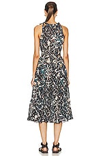 Ulla Johnson Mariam Dress in Jet, view 3, click to view large image.