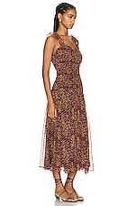 Ulla Johnson Rosaria Dress in Pomegranate, view 2, click to view large image.