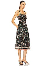 Ulla Johnson Anisa Dress in Obsidian Botanica, view 2, click to view large image.