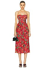 Ulla Johnson Jessie Dress in Hibiscus, view 1, click to view large image.