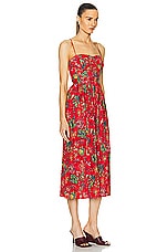 Ulla Johnson Jessie Dress in Hibiscus, view 2, click to view large image.