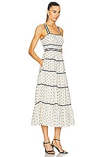 Ulla Johnson Clemente Dress in Ivory, view 2, click to view large image.