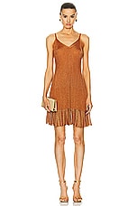 Ulla Johnson Bianca Dress in Bronze, view 1, click to view large image.