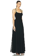 Ulla Johnson Rosie Gown in Noir, view 2, click to view large image.