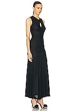 Ulla Johnson Isabel Dress in Noir, view 2, click to view large image.