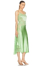 Ulla Johnson Lucienne Dress in Celadon, view 3, click to view large image.