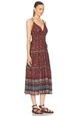 Ulla Johnson Rosa Dress in Pomegranate, view 2, click to view large image.