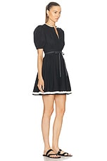 Ulla Johnson Wilda Dress in Raven, view 2, click to view large image.