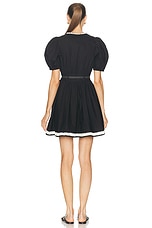 Ulla Johnson Wilda Dress in Raven, view 3, click to view large image.