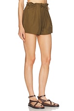 Ulla Johnson Camryn Short in Militaire, view 2, click to view large image.