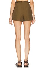 Ulla Johnson Camryn Short in Militaire, view 3, click to view large image.