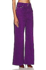 Ulla Johnson Margot Pant in Cassis Wash, view 2, click to view large image.
