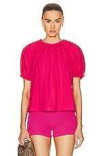Ulla Johnson Lora Top in Orchid, view 1, click to view large image.