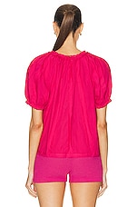 Ulla Johnson Lora Top in Orchid, view 3, click to view large image.