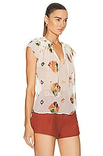 Ulla Johnson Marilyn Top in Aurora, view 2, click to view large image.
