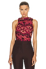 Ulla Johnson Fia Top in Wild Rose, view 1, click to view large image.