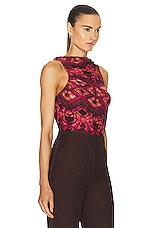 Ulla Johnson Fia Top in Wild Rose, view 2, click to view large image.