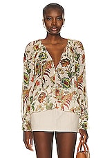 Ulla Johnson Bernadette Blouse in Freesia, view 1, click to view large image.