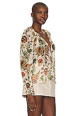 Ulla Johnson Bernadette Blouse in Freesia, view 2, click to view large image.